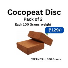 Cocopeat Disc Pack of 2 Cocopeat Disc Pack of 2