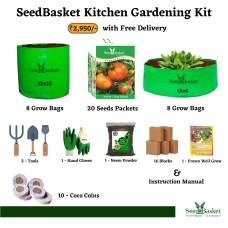 Seedbasket Home Gardening Kit - Free Delivery. Seedbasket Home Gardening Kit - Free Delivery.