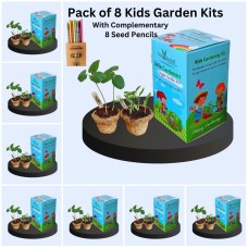 Pack of 8 - Little Gardening Kits for Kids with 8 Seed Pencils Pack of 8 - Little Gardening Kits for Kids with 8 Seed Pencils